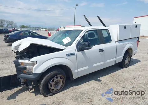 2017 Ford F-150 Xl из США, поврежденный, VIN 1FTEX1CFXHKE23840